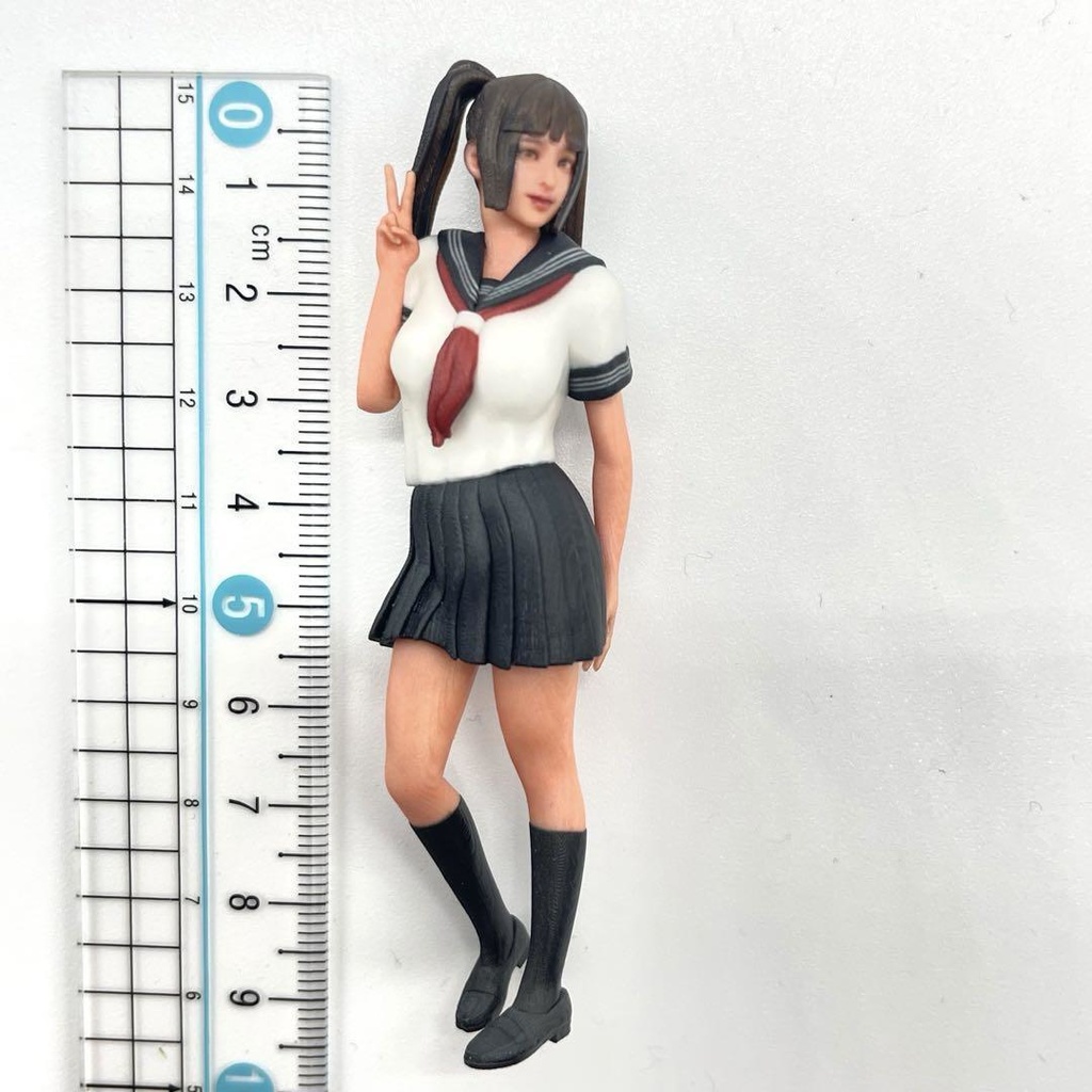 1/18 JK17 JKピース フィギュア リアルフィギュア ミニチュアイメージ ミニカーに 完成品 ドールハウスに 3D人物