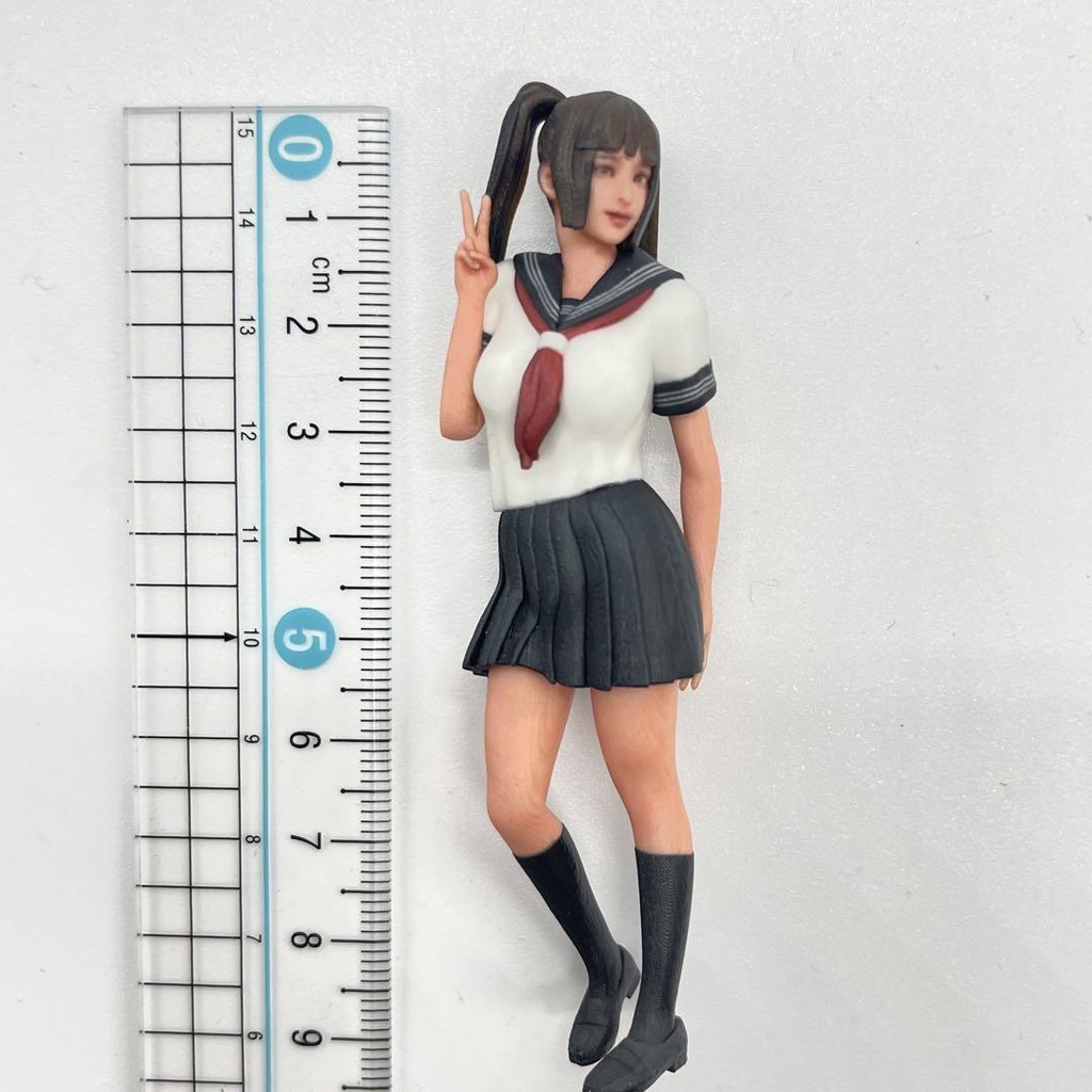 1/18 JK17 JKピース フィギュア リアルフィギュア ミニチュアイメージ ミニカーに 完成品 ドールハウスに 3D人物