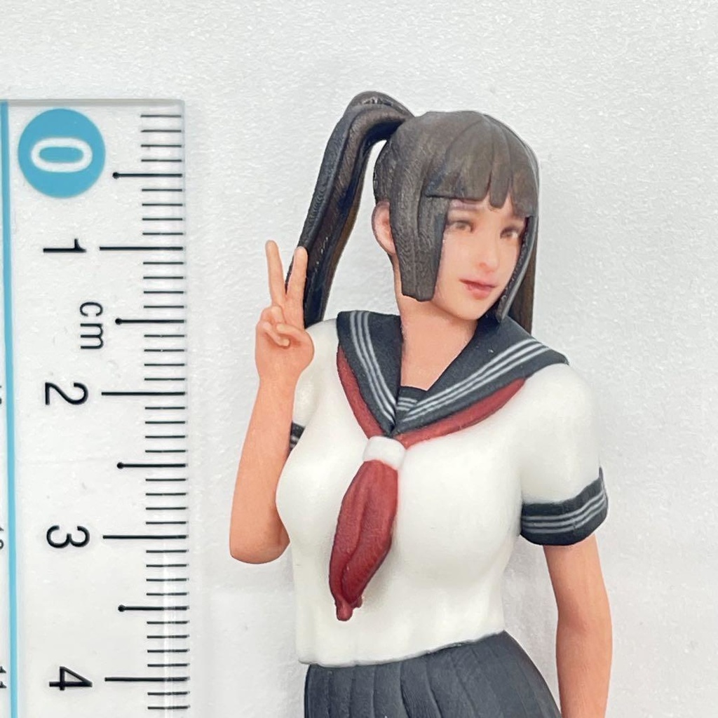 1/18 JK17 JKピース フィギュア リアルフィギュア ミニチュアイメージ ミニカーに 完成品 ドールハウスに 3D人物