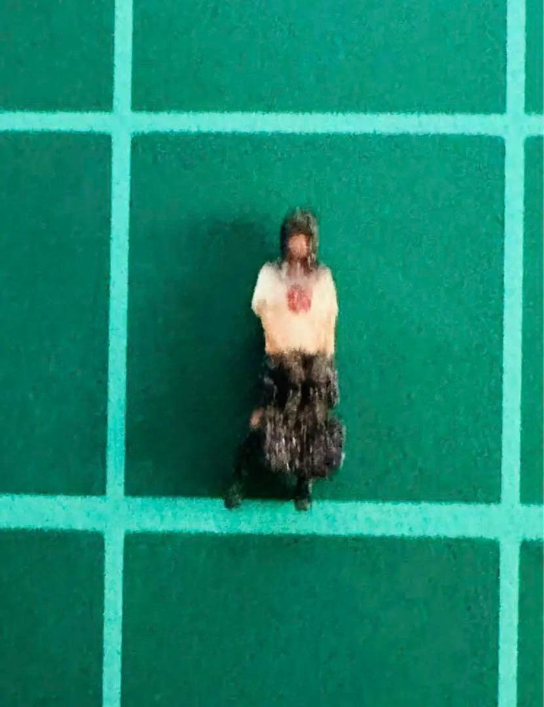 Zゲージ 1/220 完成品 JKN フィギュア セーラー服 リアルフィギュア ミニチュアイメージ 鉄道模型 ジオラマに レイアウトに ミニチュア