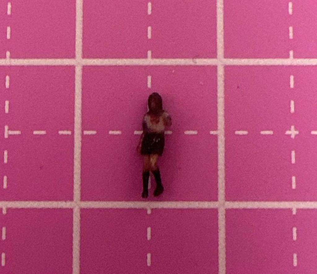 Zゲージ 1/220 JK5 女子高生 フィギュア 完成品 リアルフィギュア ミニチュアイメージ ジオラマ レイアウトに