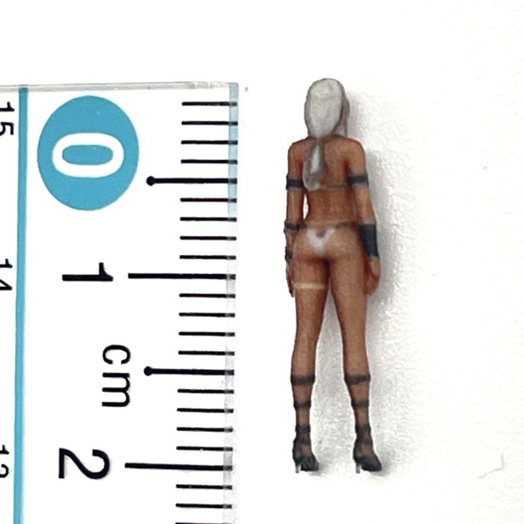 HOゲージ小さめ PW2 フィギュア リアルフィギュア ミニチュアイメージ 3Dフィギュア 鉄道模型 ミニチュア ジオラマに