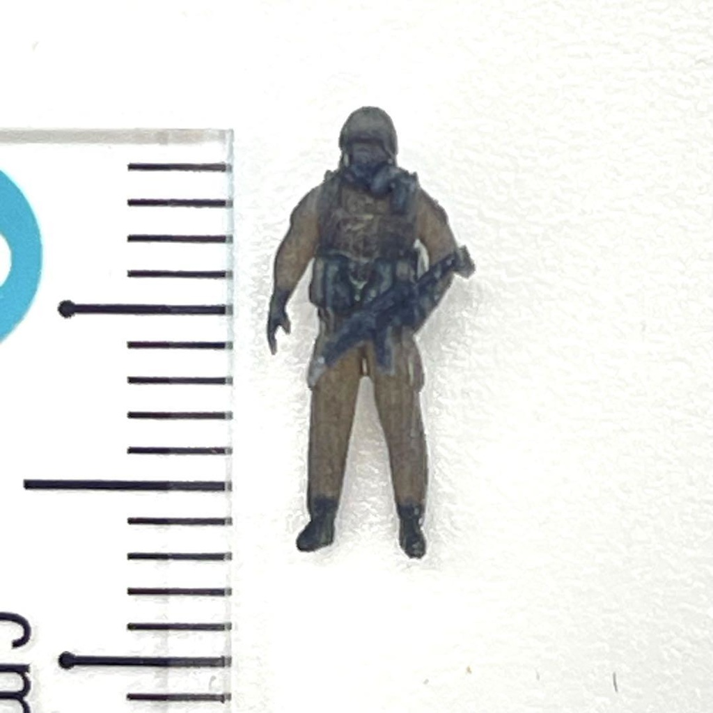 1/144 兵士② フィギュア ミリタリー リアルフィギュア ミニチュアイメージ ジオラマに 戦車に 3D人物