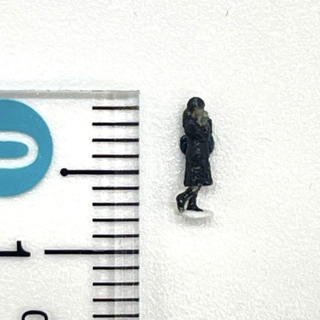 Zゲージ 1/220 JKNJ 女子高生 フィギュア リアルフィギュア 鉄道模型 ジオラマ 完成品 ミニチュア ミニチュアイメージ 3D人物