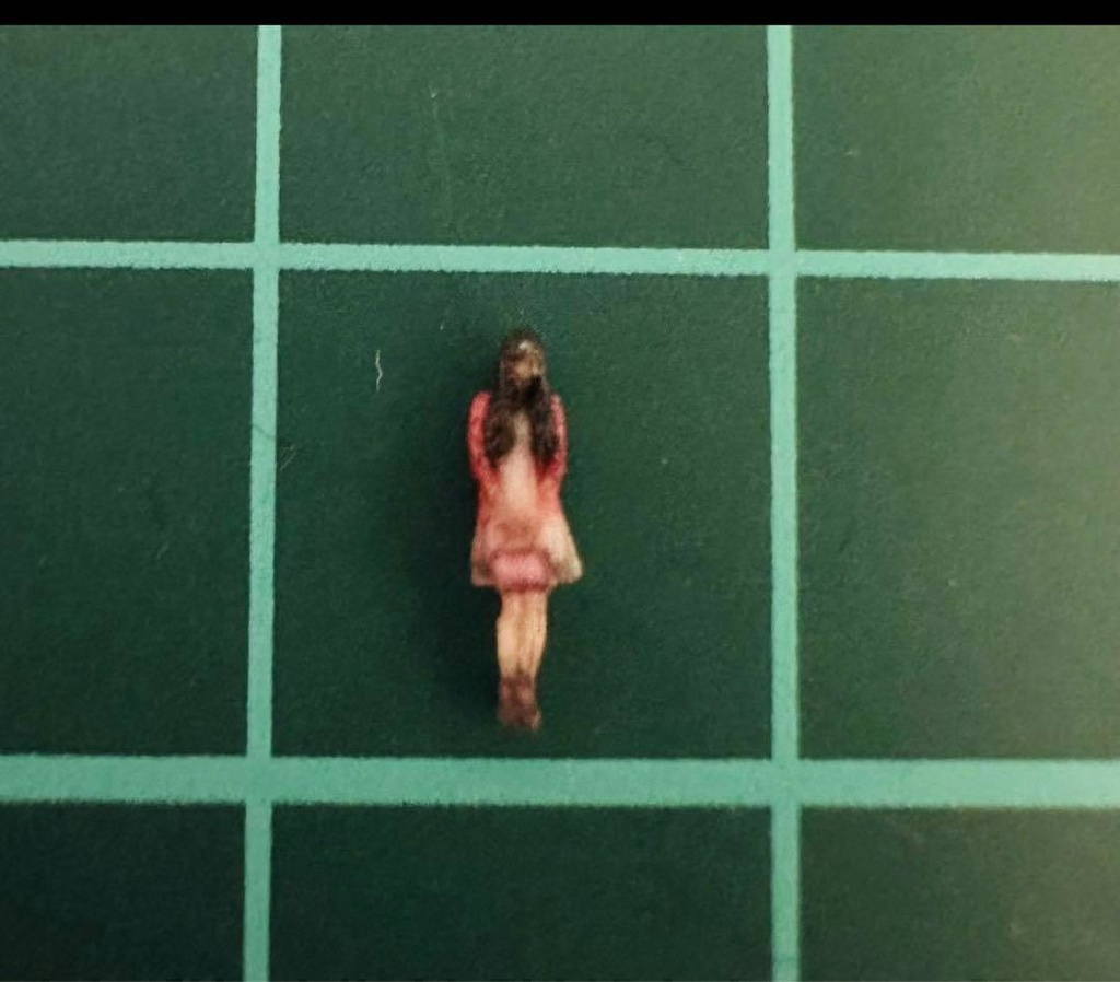 Zゲージ 71-2 フィギュア リアルフィギュア ミニチュアイメージ 鉄道模型 ジオラマ レイアウトに ミニチュア 完成品