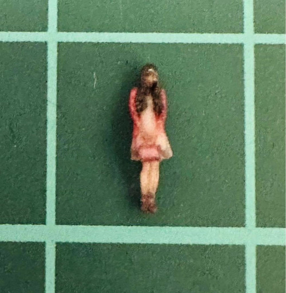 Zゲージ 71-2 フィギュア リアルフィギュア ミニチュアイメージ 鉄道模型 ジオラマ レイアウトに ミニチュア 完成品