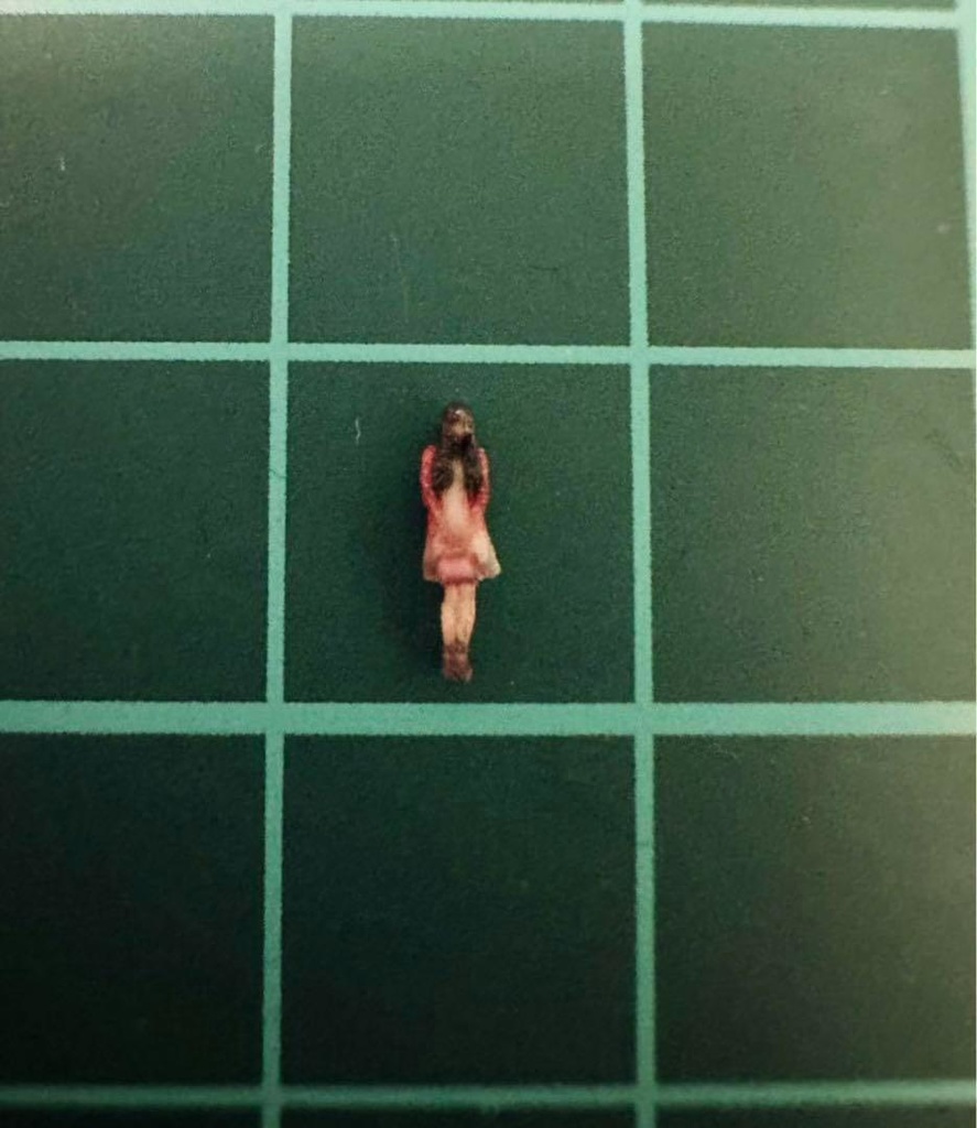 Zゲージ 71-2 フィギュア リアルフィギュア ミニチュアイメージ 鉄道模型 ジオラマ レイアウトに ミニチュア 完成品