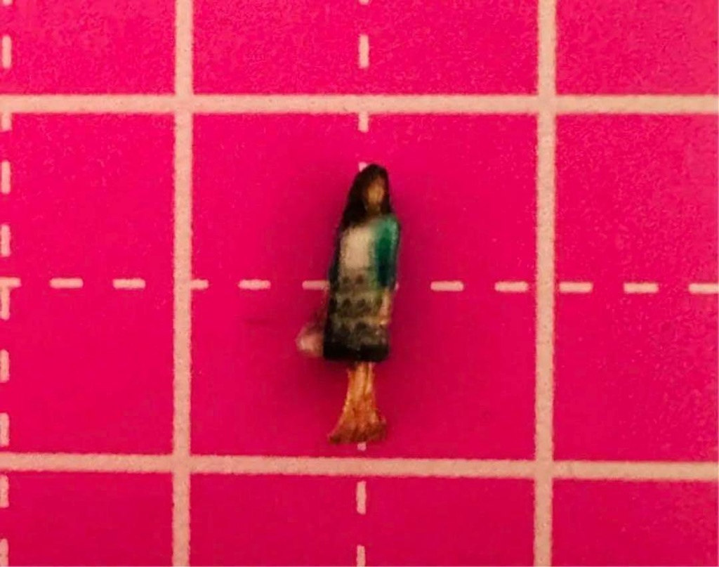 Zゲージ 57-1 フィギュア リアルフィギュア 完成品 鉄道模型 ジオラマ レイアウト ミニチュアイメージ 3D人物