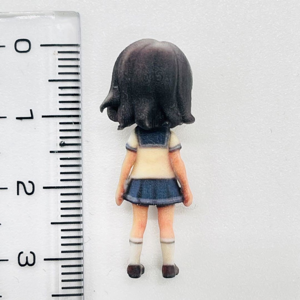 1/43 3DA-JK-001 フィギュア リアルフィギュア 完成品 女子高生 JK ミニカーに ジオラマに 3D人物