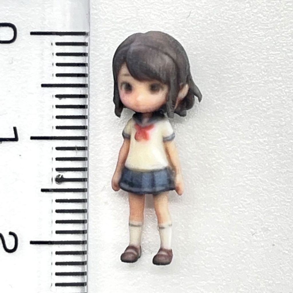 1/64 3DA-JK-001 フィギュア リアルフィギュア 完成品 3D ミニチュアイメージ ミニカーに ジオラマに ミニチュア