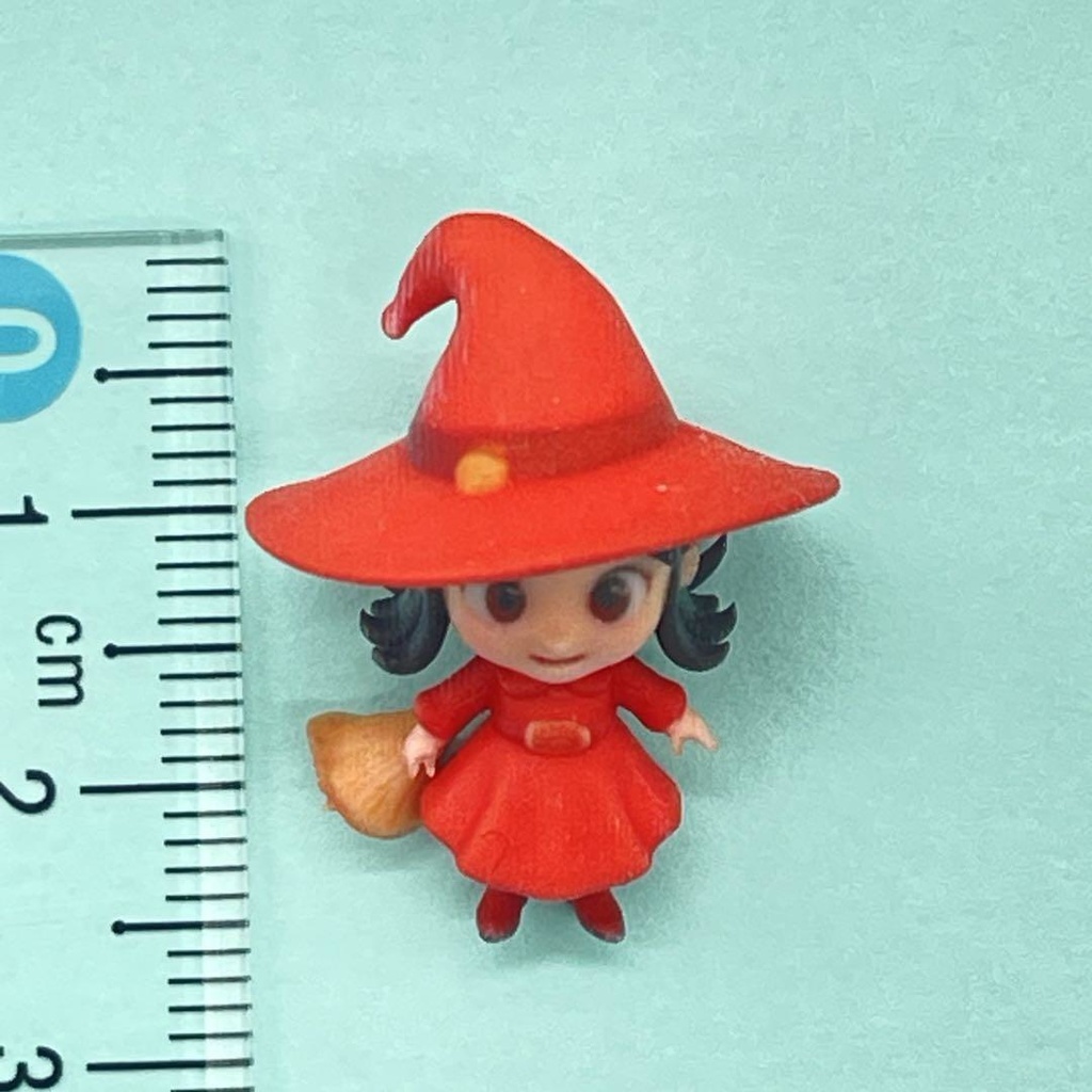 1/43 3DA-MJ-001 魔女 赤 美少女フィギュア 完成品 フィギュア リアルフィギュア ミニチュアイメージ 3Dフィギュア ミニチュア ミニカーに