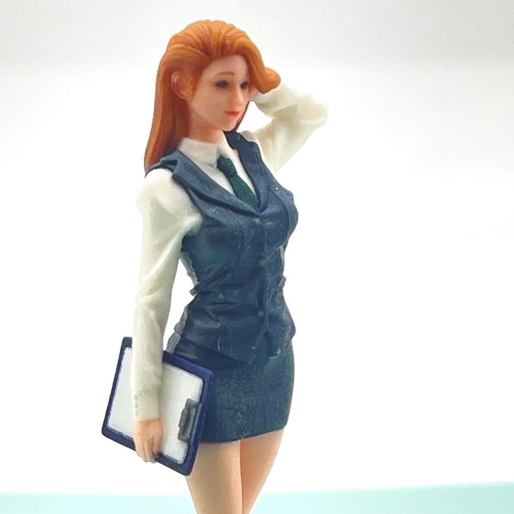 1/24 オーシャンコスモス 0089 OL フィギュア リアルフィギュア 完成品 3D ミニカーに ドールハウスに ジオラマ ミニチュアイメージ