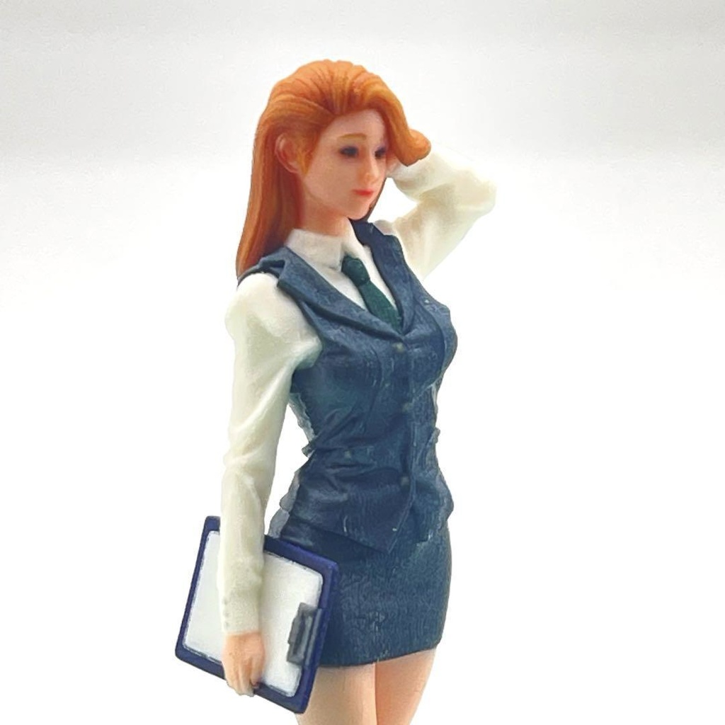 1/24 オーシャンコスモス 0089 OL フィギュア リアルフィギュア 完成品 3D ミニカーに ドールハウスに ジオラマ ミニチュアイメージ