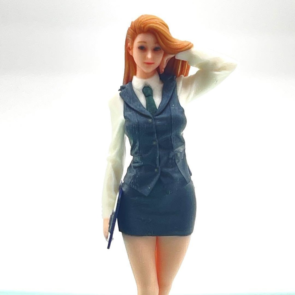 1/24 オーシャンコスモス 0089 OL フィギュア リアルフィギュア 完成品 3D ミニカーに ドールハウスに ジオラマ ミニチュアイメージ