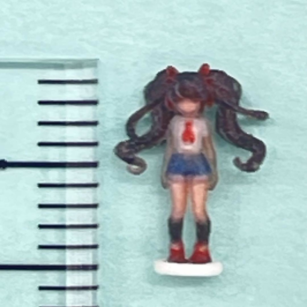 Nゲージ 1/150 3DA-JK-004-150 フィギュア リアルフィギュア 女子高生 完成品 鉄道模型 ジオラマ レイアウト ミニチュアイメージ