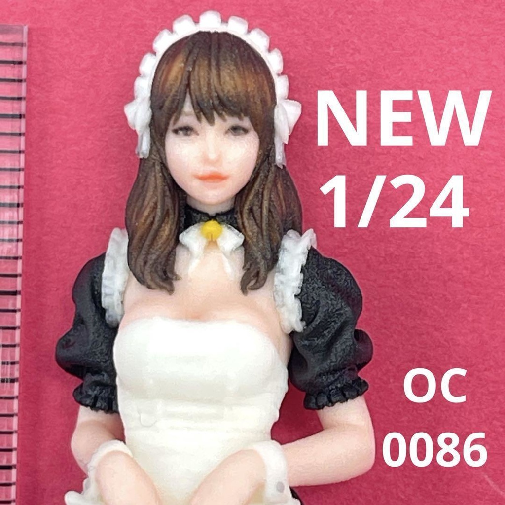 NEW 1/24 完成品 オーシャンコスモス0086 フィギュア リアルフィギュア ミニチュアイメージ 3Dフィギュア ミニカーに ジオラマに ドールハウスに