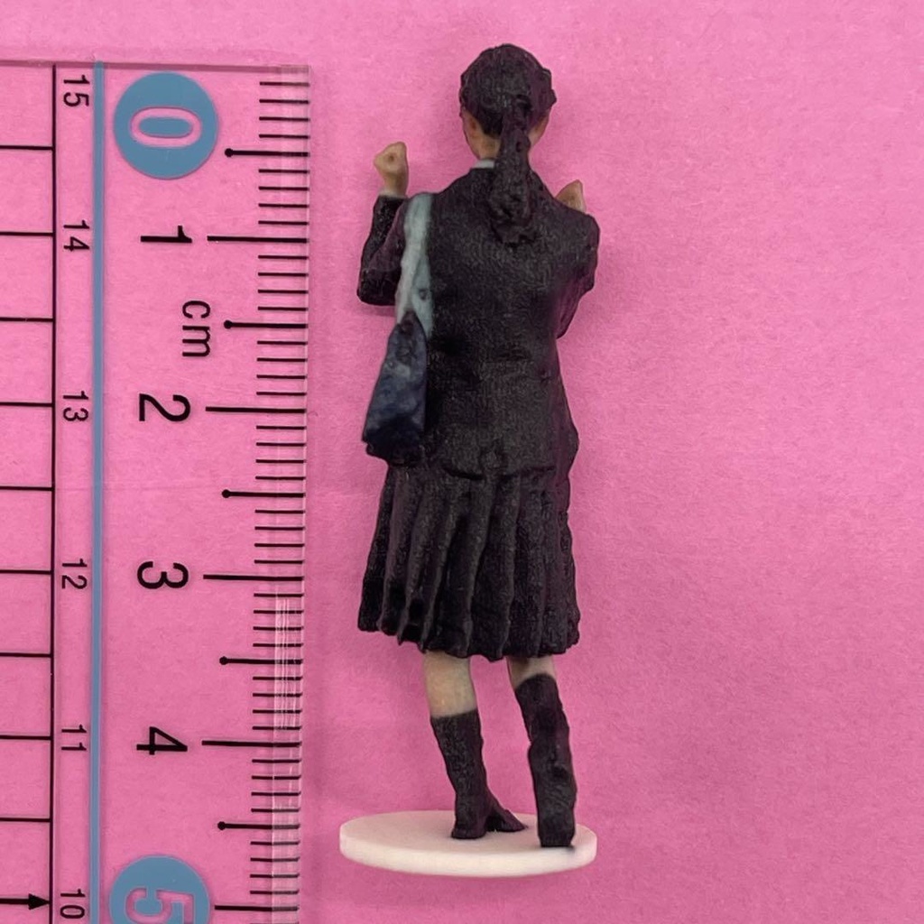 1/35 JKNJ フィギュア リアルフィギュア 女子高生 完成品 ミニカーに ジオラマに ミニチュア 3Dフィギュア