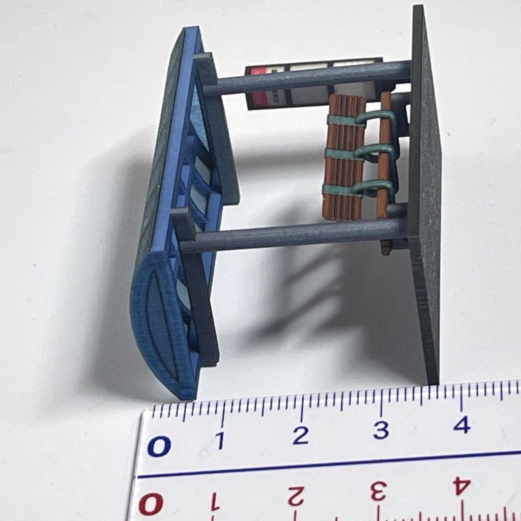 HOゲージ 1/80 バス停 ミニチュア 鉄道模型 ジオラマ レイアウト ミニチュアイメージ 3D 住宅模型 建築模型