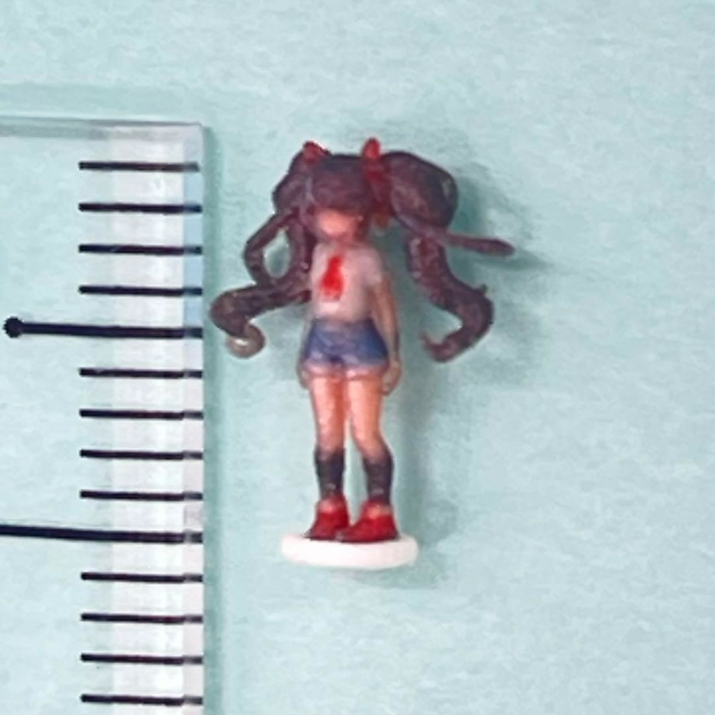 Nゲージ 1/150 3DA-JK-004 フィギュア リアルフィギュア 完成品 女子高生 鉄道模型 ジオラマに レイアウトに ミニチュア