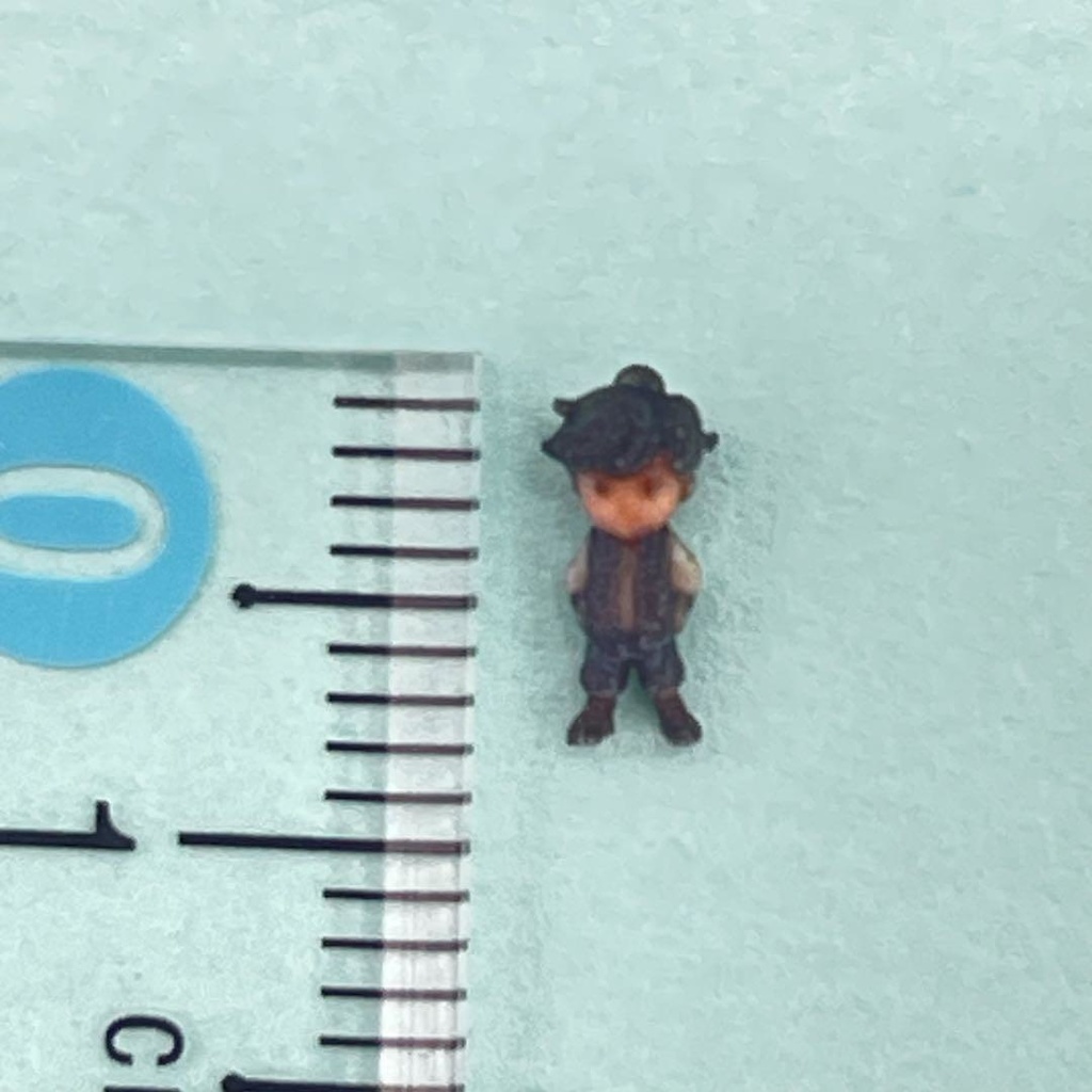 Nゲージ 1/150 3DA-BY-001 フィギュア リアルフィギュア 完成品 鉄道模型 ジオラマ レイアウトに ミニチュアイメージ 3D