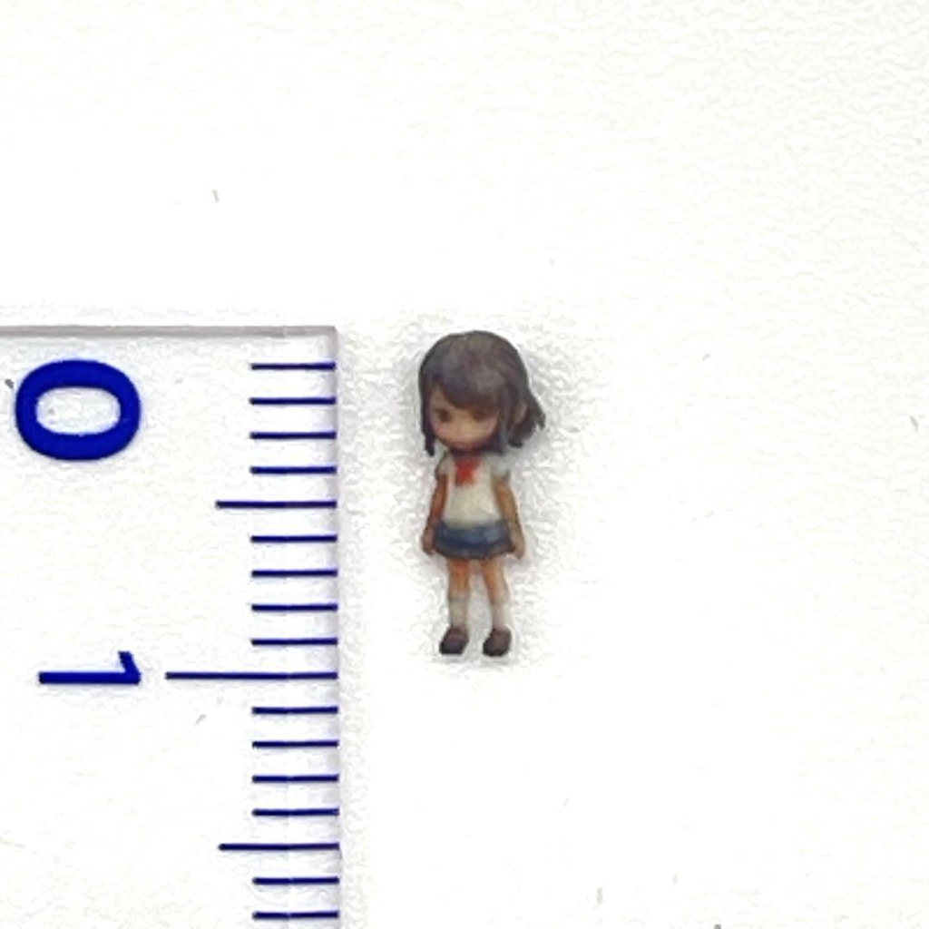 Nゲージ 1/150 3DA-JK-001-150 フィギュア 完成品 リアルフィギュア 鉄道模型 ジオラマ レイアウト ミニチュアイメージ 3D