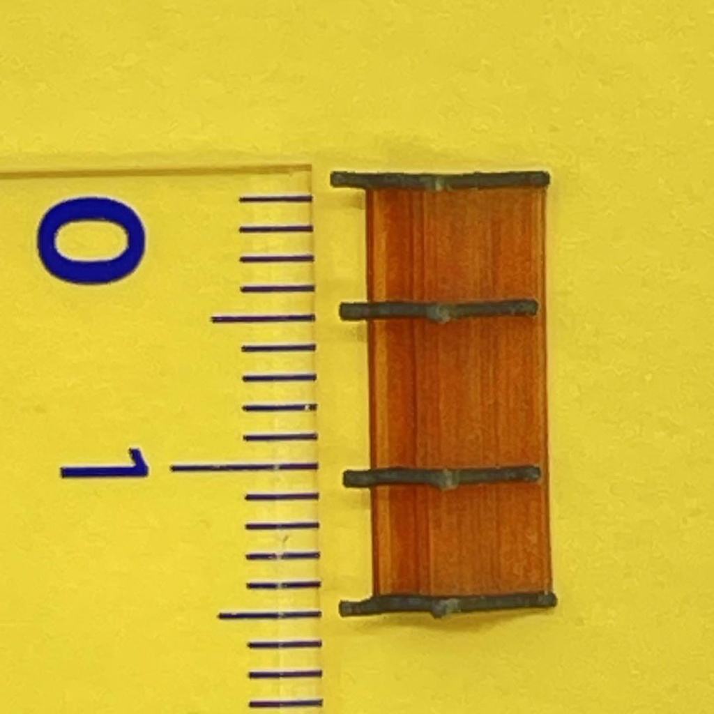 Nゲージ 1/150 ベンチ ミニチュア フィギュアに 鉄道模型 ジオラマ レイアウト ミニチュアイメージ