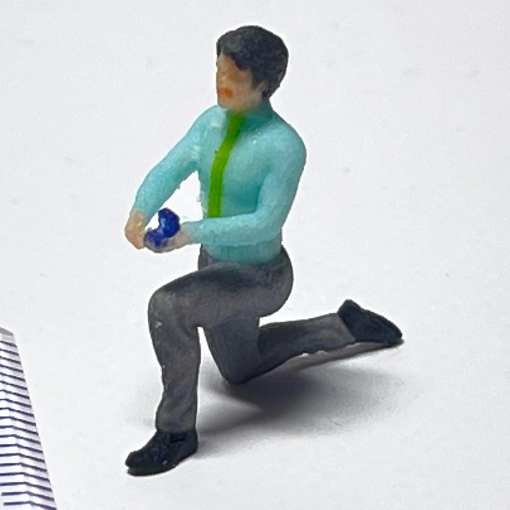 1/64 フィギュア ミニチュア 完成品 プロポーズ ミニチュアイメージ ミニカーに ジオラマに