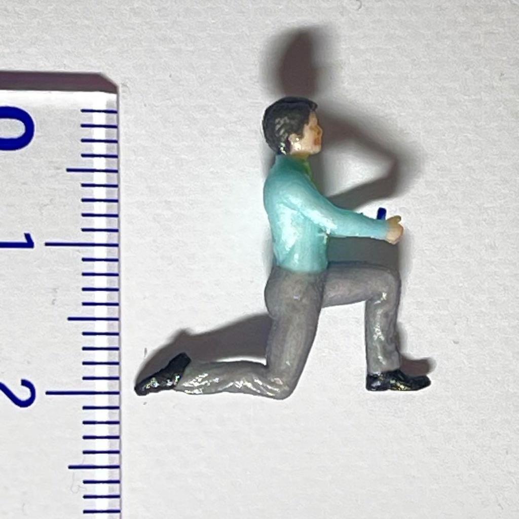 1/64 フィギュア ミニチュア 完成品 プロポーズ ミニチュアイメージ ミニカーに ジオラマに