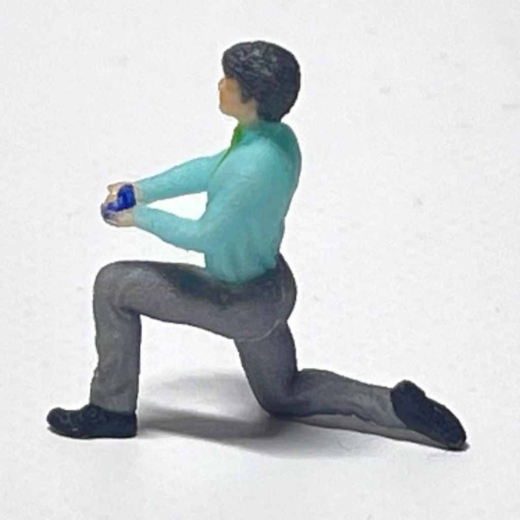 1/64 フィギュア ミニチュア 完成品 プロポーズ ミニチュアイメージ ミニカーに ジオラマに