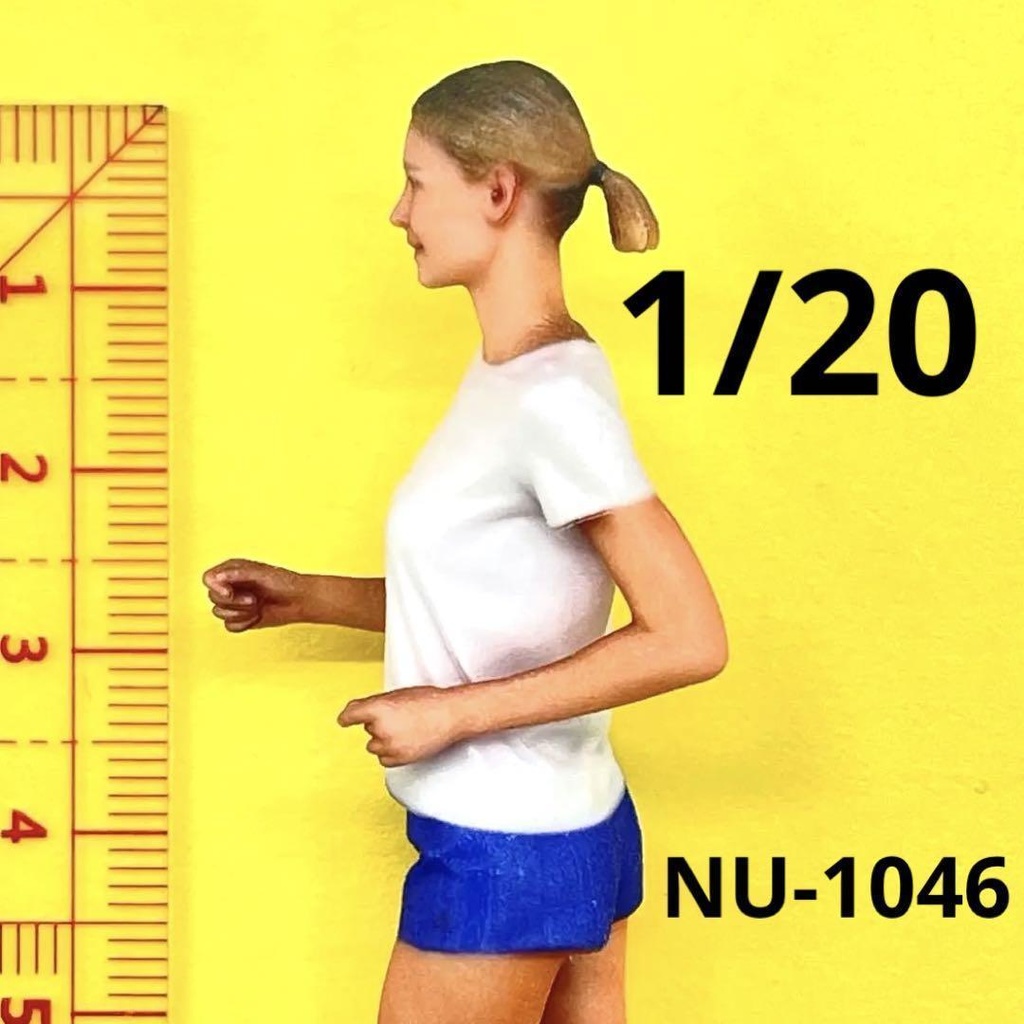 1/20 完成品　NU-1046　ヌミック　フィギュア　リアルフィギュア　ミニチュアイメージ　ミニカーに　ジオラマに　ドールハウスに　ミニチュア　３D人物