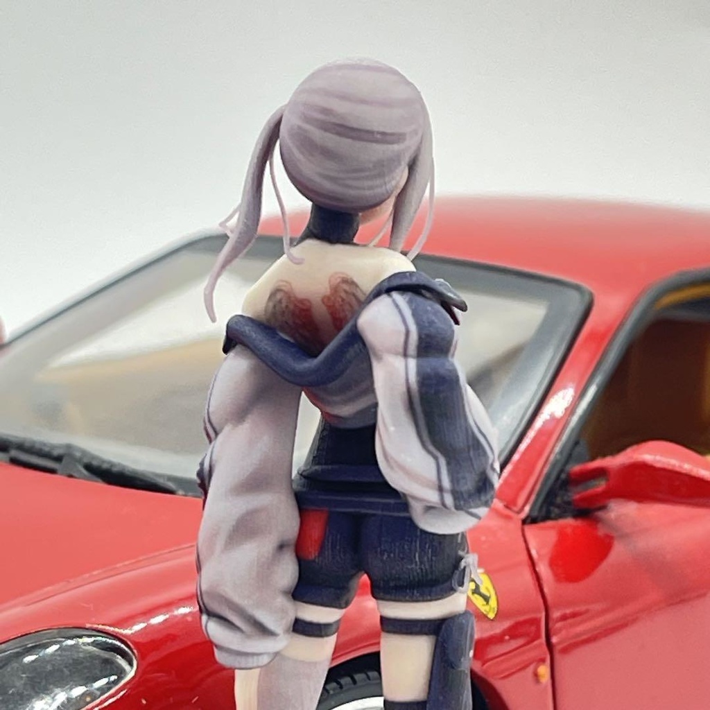1/18 Q-JP-2 フィギュア リアルフィギュア 完成品 ミニカーに ジオラマに ドールハウスに ミニチュアイメージ 3D