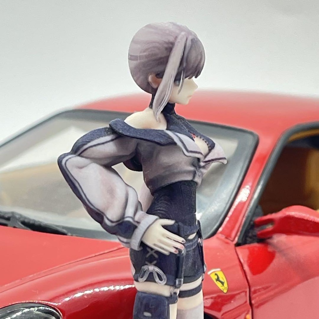 1/18 Q-JP-2 フィギュア リアルフィギュア 完成品 ミニカーに ジオラマに ドールハウスに ミニチュアイメージ 3D