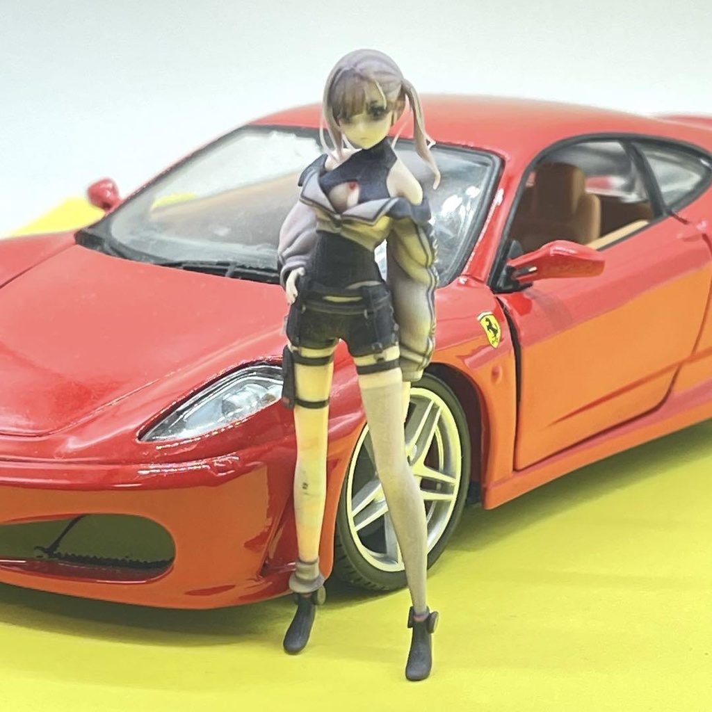 1/24 Q-JP-2 フィギュア リアルフィギュア 完成品 ミニカーに ジオラマに ドールハウスに ミニチュアイメージ 美少女フィギュア 3D