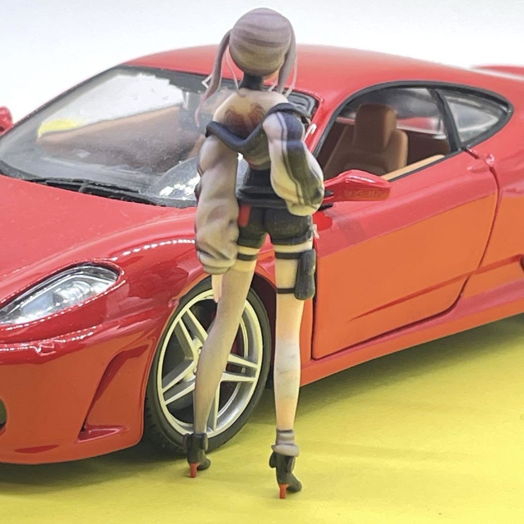 1/24 Q-JP-2 フィギュア リアルフィギュア 完成品 ミニカーに ジオラマに ドールハウスに ミニチュアイメージ 美少女フィギュア 3D