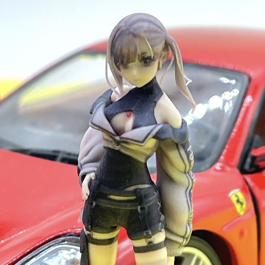 1/24 Q-JP-2 フィギュア リアルフィギュア 完成品 ミニカーに ジオラマに ドールハウスに ミニチュアイメージ 美少女フィギュア 3D