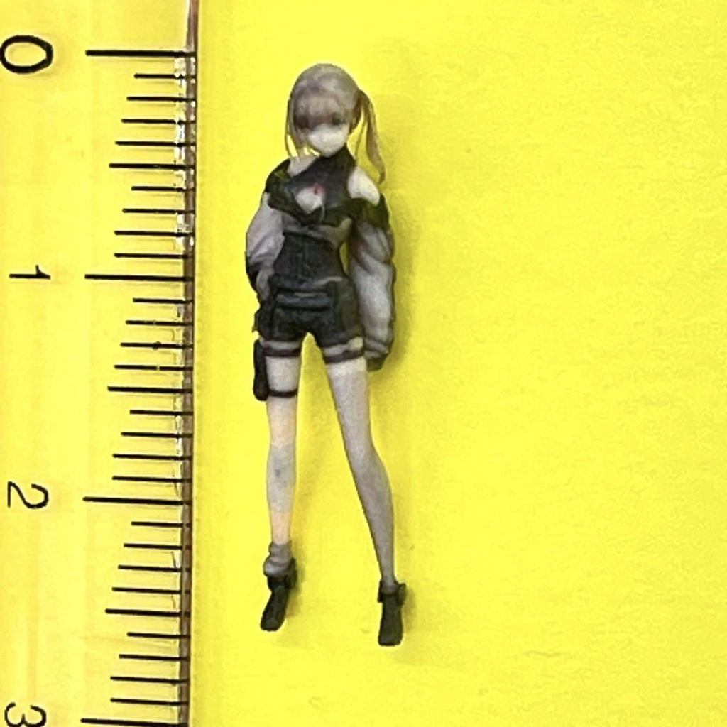 1/64 Q-JP-2 フィギュア リアルフィギュア 3D 完成品 ミニチュアイメージ ミニカーに ジオラマに