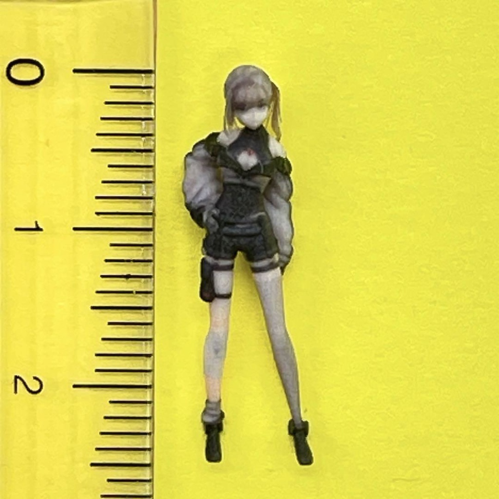 1/64 Q-JP-2 フィギュア リアルフィギュア 3D 完成品 ミニチュアイメージ ミニカーに ジオラマに