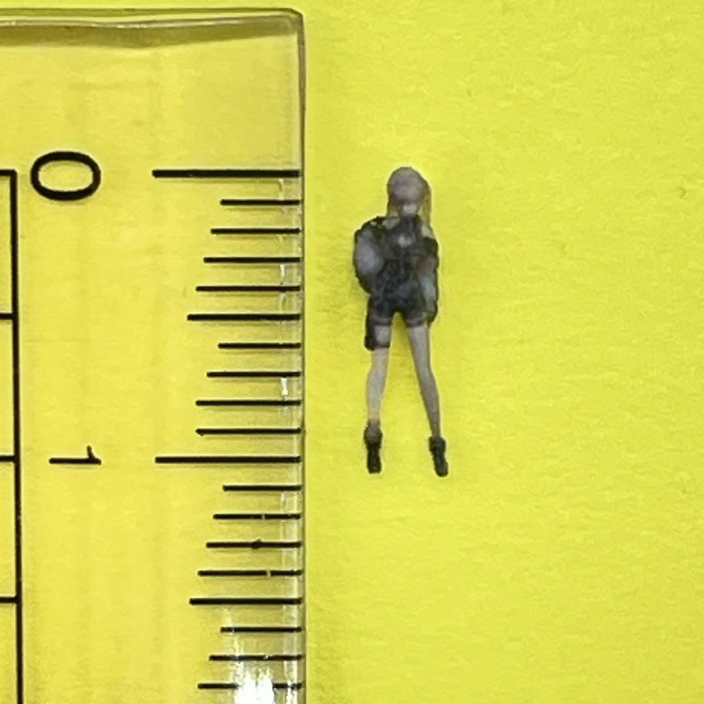 Nゲージ 1/150 Q-JP-2 フィギュア リアルフィギュア 完成品 鉄道模型 ジオラマ レイアウト ミニチュア ミニチュアイメージ