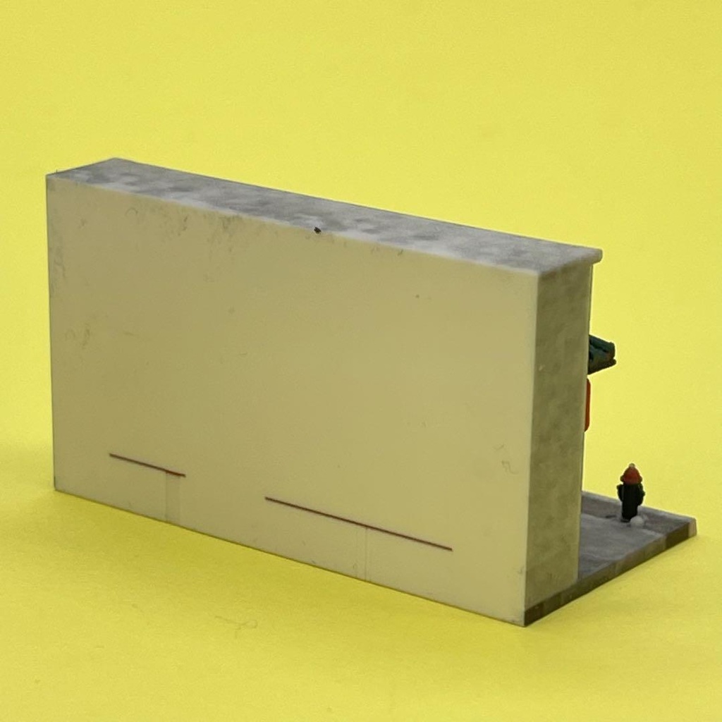 Nゲージ 1/150 中華料理店 ジオラマ レイアウト 住宅模型 ミニチュアイメージ 3D