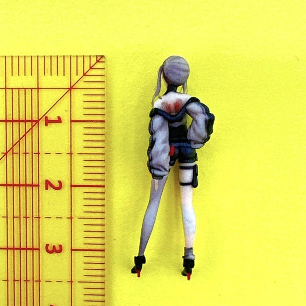 1/48 Q-JP-2 フィギュア リアルフィギュア 完成品 ミニチュアイメージ ミニカーに ジオラマに ミニチュア 3D Vチャット