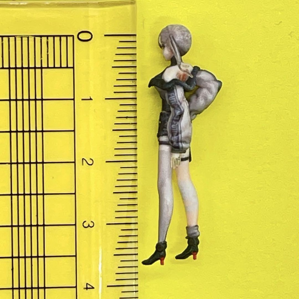 1/43 Q-JP-2 フィギュア リアルフィギュア Vチャット 完成品 ミニチュアイメージ ミニカーに ジオラマに ミニチュア 3D