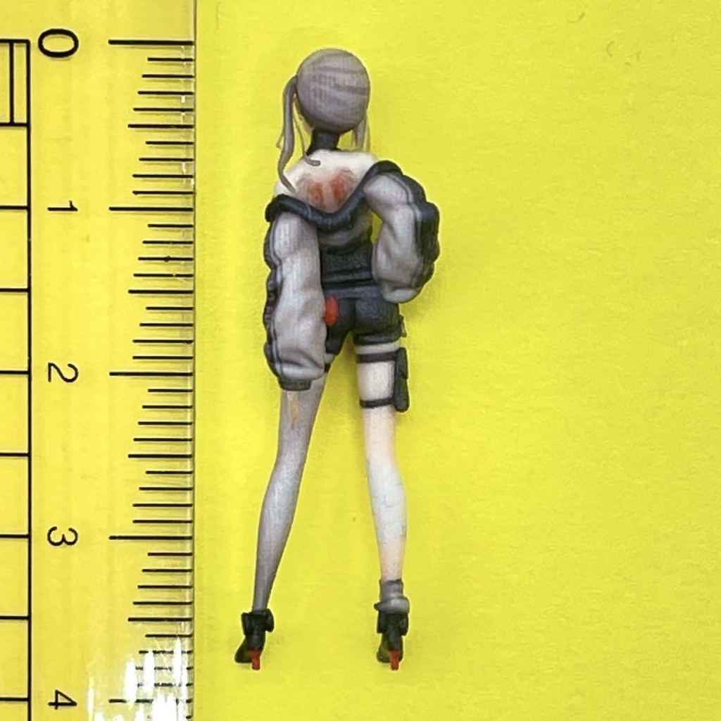 1/43 Q-JP-2 フィギュア リアルフィギュア Vチャット 完成品 ミニチュアイメージ ミニカーに ジオラマに ミニチュア 3D