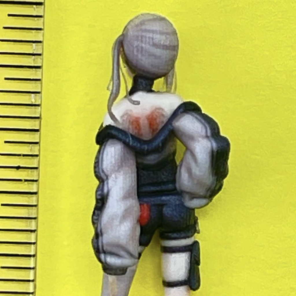 1/43 Q-JP-2 フィギュア リアルフィギュア Vチャット 完成品 ミニチュアイメージ ミニカーに ジオラマに ミニチュア 3D