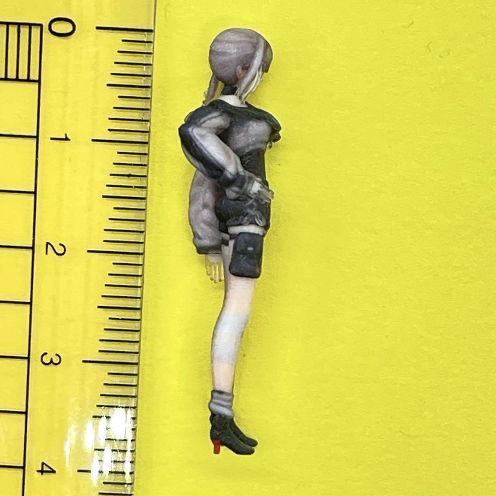 1/43 Q-JP-2 フィギュア リアルフィギュア Vチャット 完成品 ミニチュアイメージ ミニカーに ジオラマに ミニチュア 3D