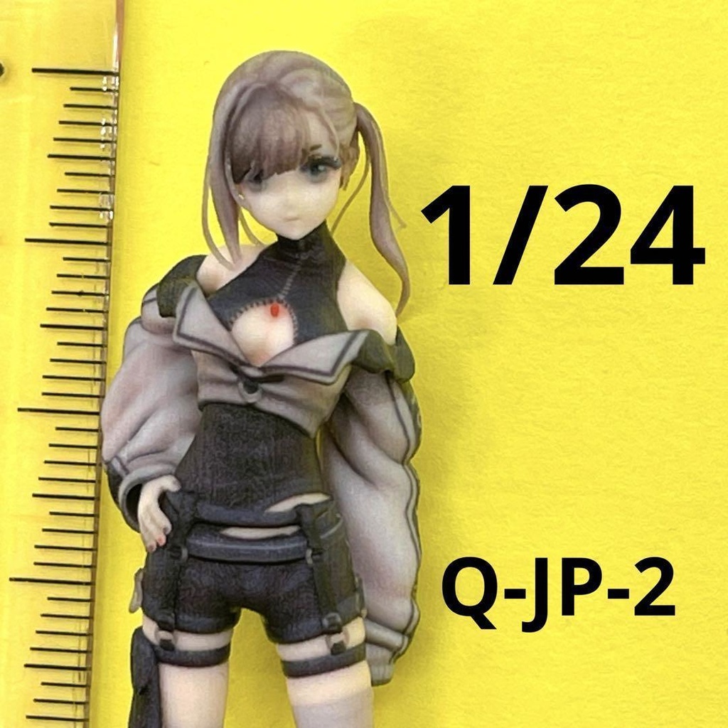 1/24 Q-JP-2 フィギュア　リアルフィギュア　Vチャット　完成品　ミニチュアイメージ　ミニチュア　ミニカーに　ドールハウスに　ジオラマに　３D