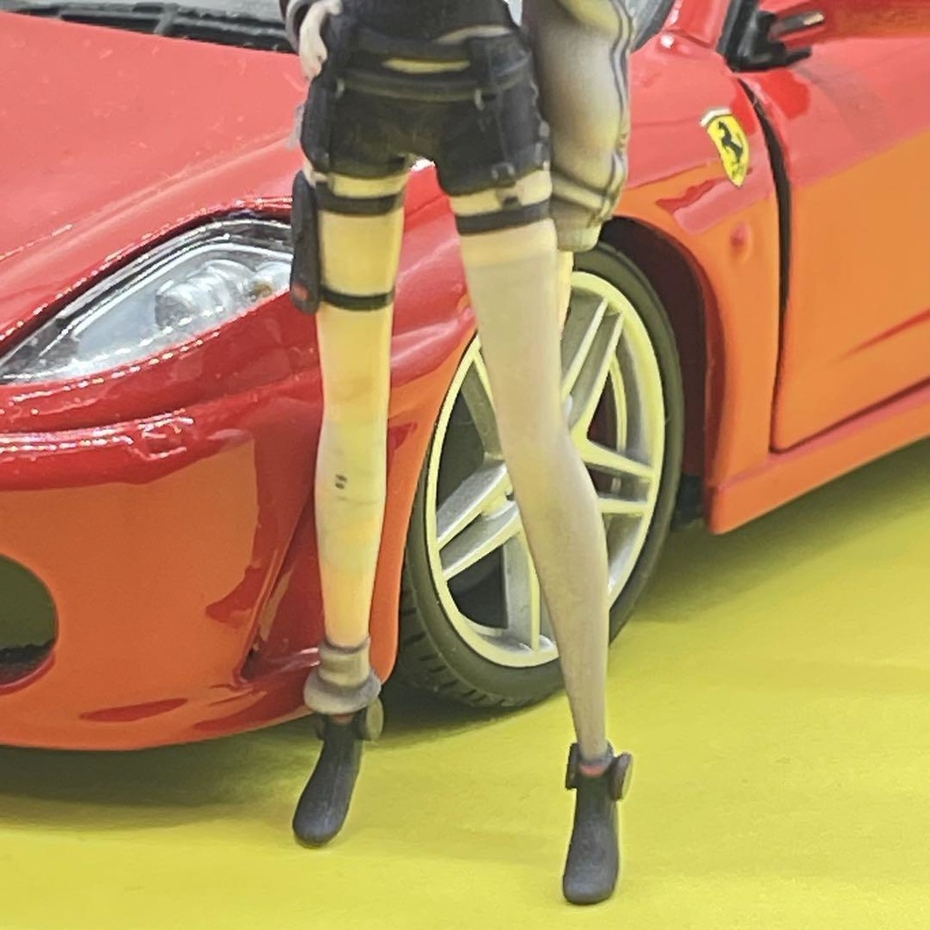 1/24 Q-JP-2 フィギュア リアルフィギュア Vチャット 完成品 ミニチュアイメージ ミニチュア ミニカーに ドールハウスに ジオラマに 3D