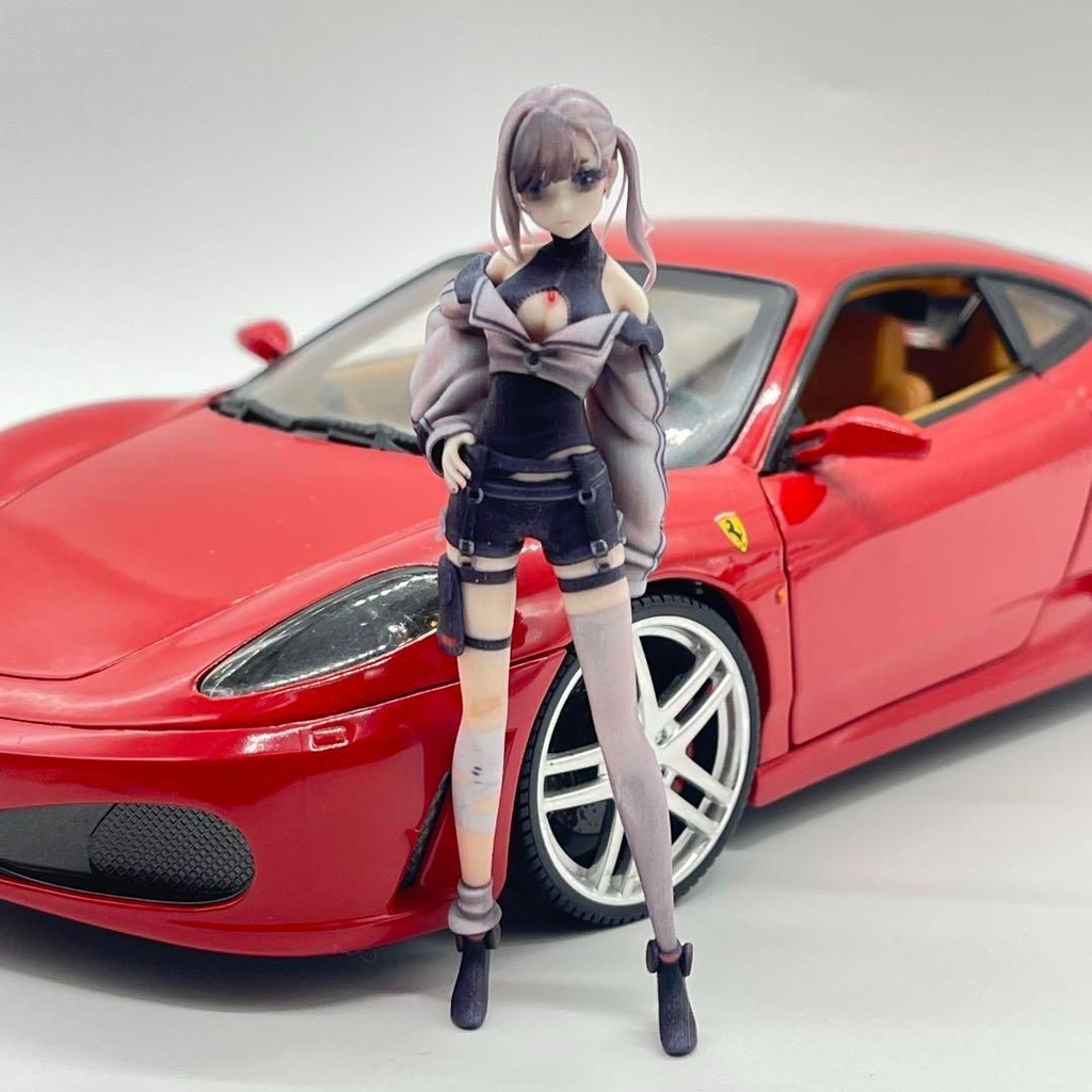 1/18 Q-JP-2 フィギュア リアルフィギュア 完成品 Vチャット ミニチュア ミニカーに ドールハウスに 3D ミニチュアイメージ