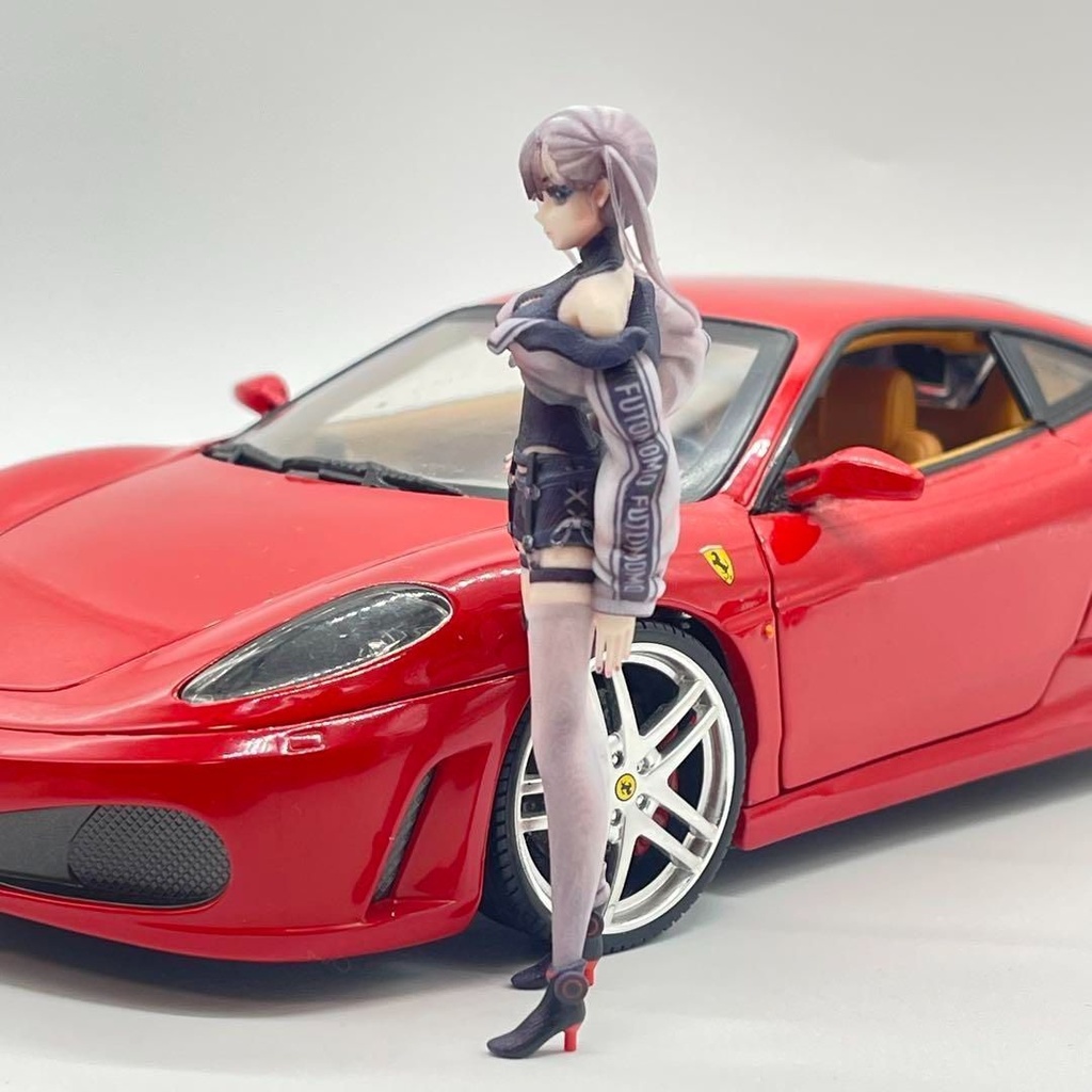 1/18 Q-JP-2 フィギュア リアルフィギュア 完成品 Vチャット ミニチュア ミニカーに ドールハウスに 3D ミニチュアイメージ