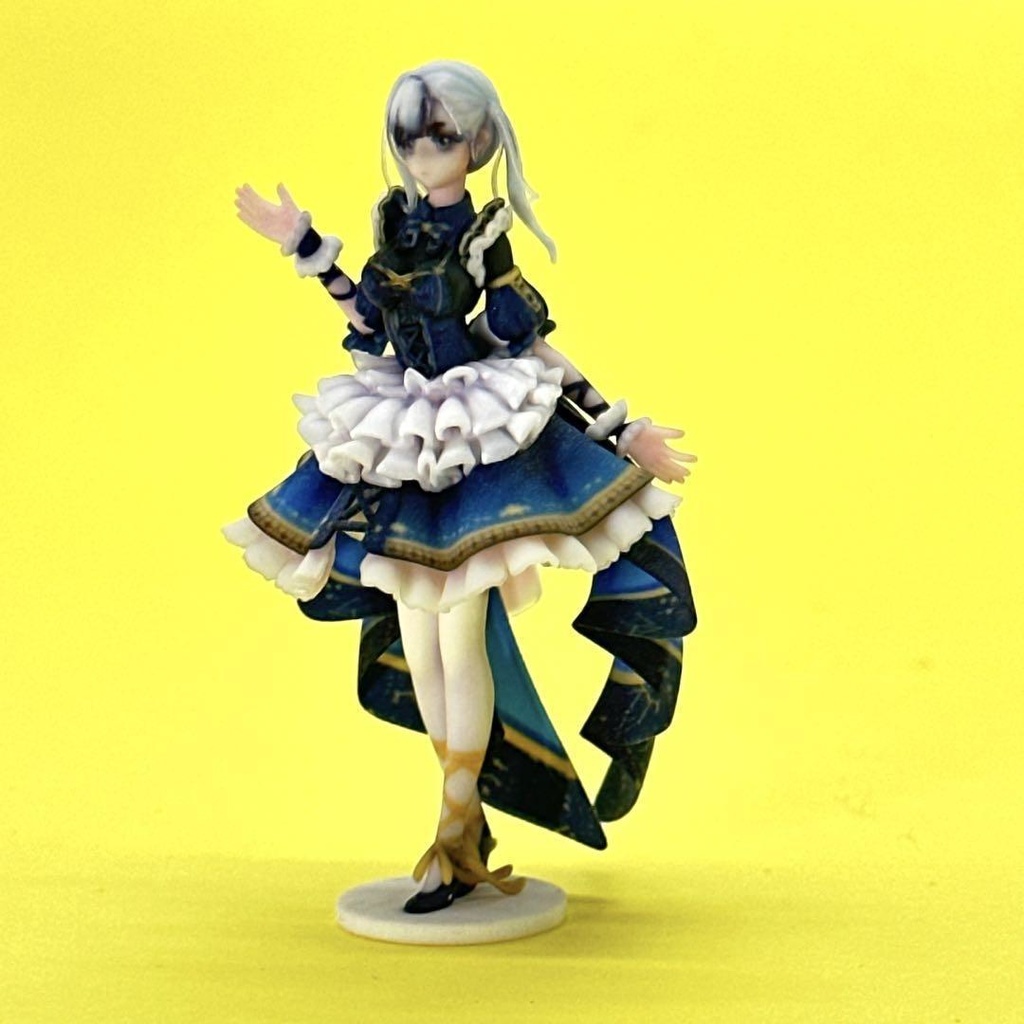 1/24 Q-C-01 フィギュア リアルフィギュア 完成品 美少女フィギュア Vチャット 3D ミニカーに ジオラマに ミニチュアイメージ ドールハウスに