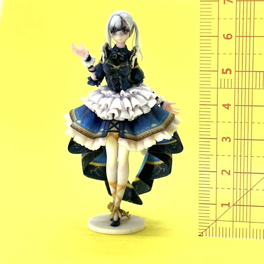 1/24 Q-C-01 フィギュア リアルフィギュア 完成品 美少女フィギュア Vチャット 3D ミニカーに ジオラマに ミニチュアイメージ ドールハウスに